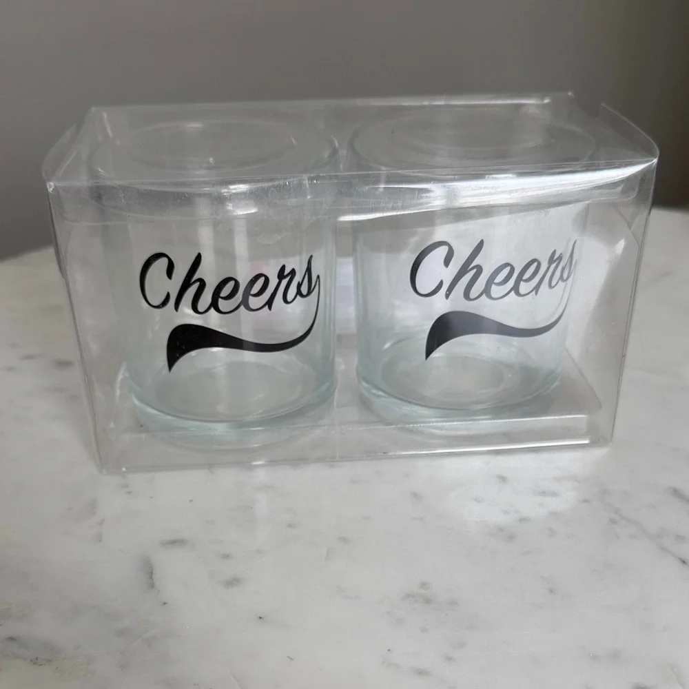 Set of Two Whiskey Glasses